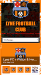 Mobile Screenshot of lynefc.co.uk